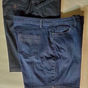 Women's Shorts Lot of 2 Size 14 Dockers Gloria VGC